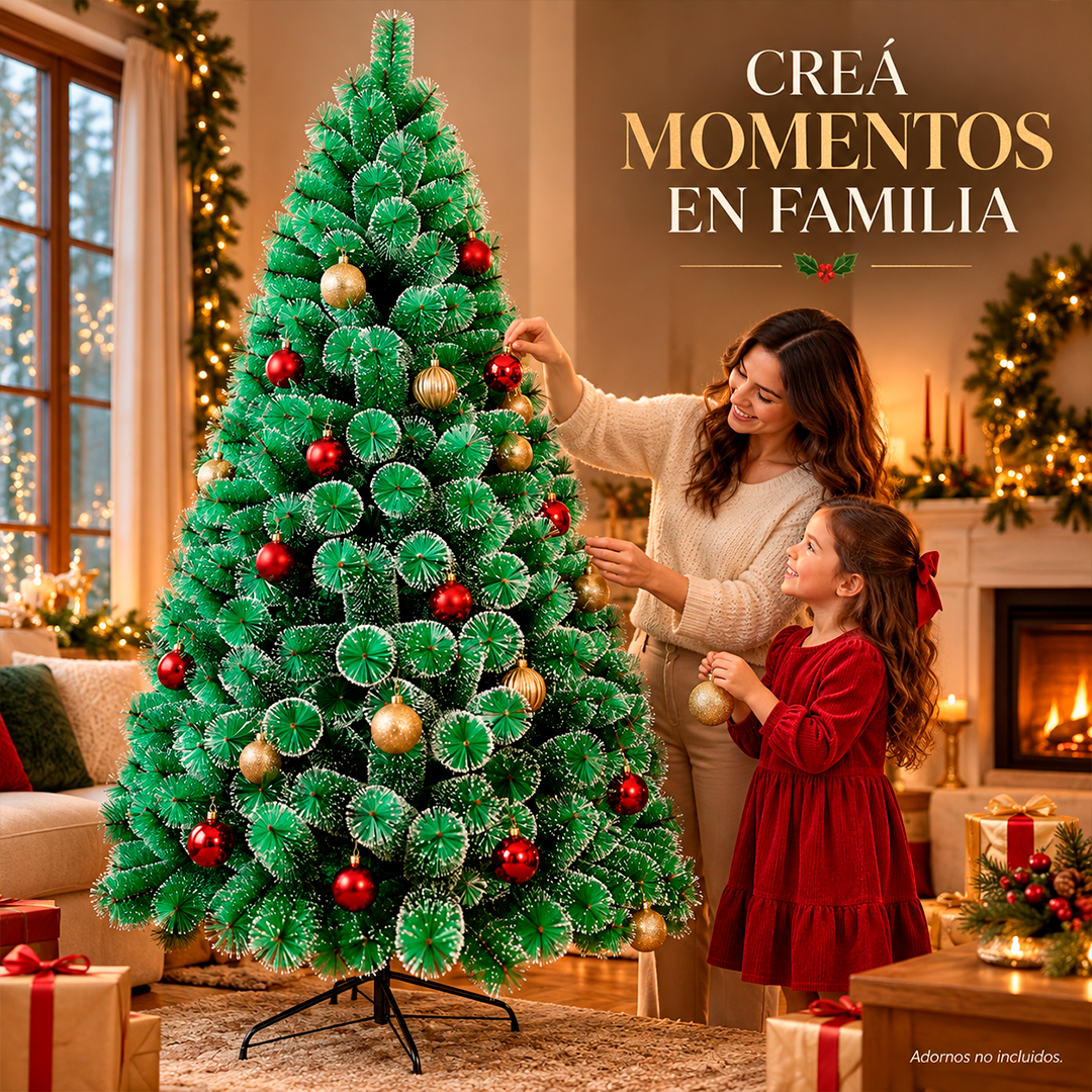 Árbol Navideño Nevado De 120 Cm