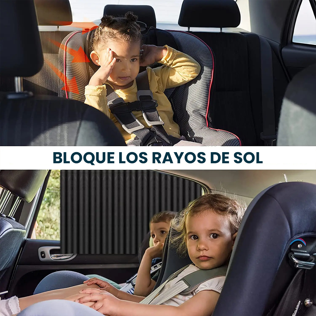 Cortinas Magnéticas para Ventanillas de Carro