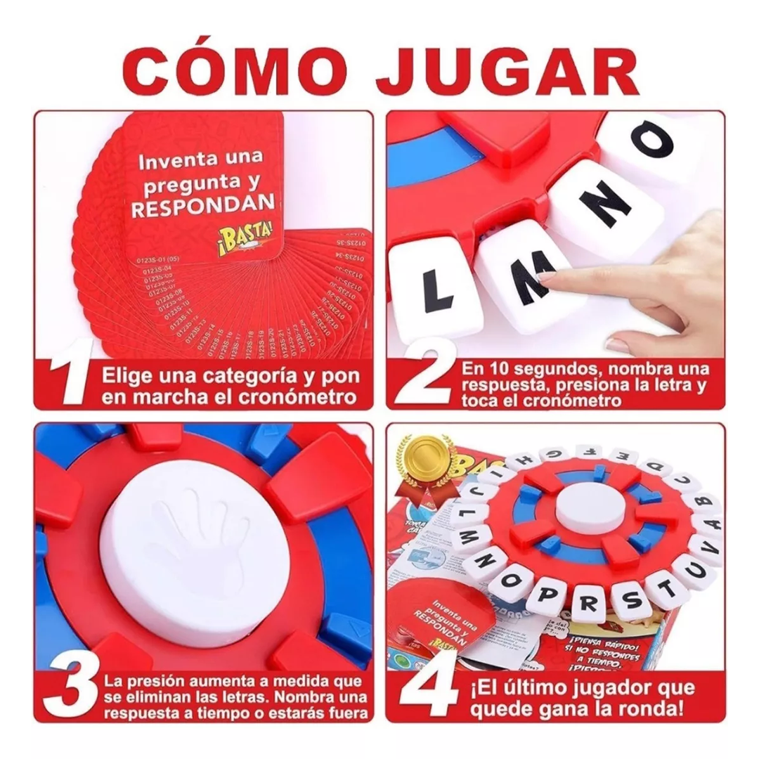 Juego De Mesa Basta Clásico