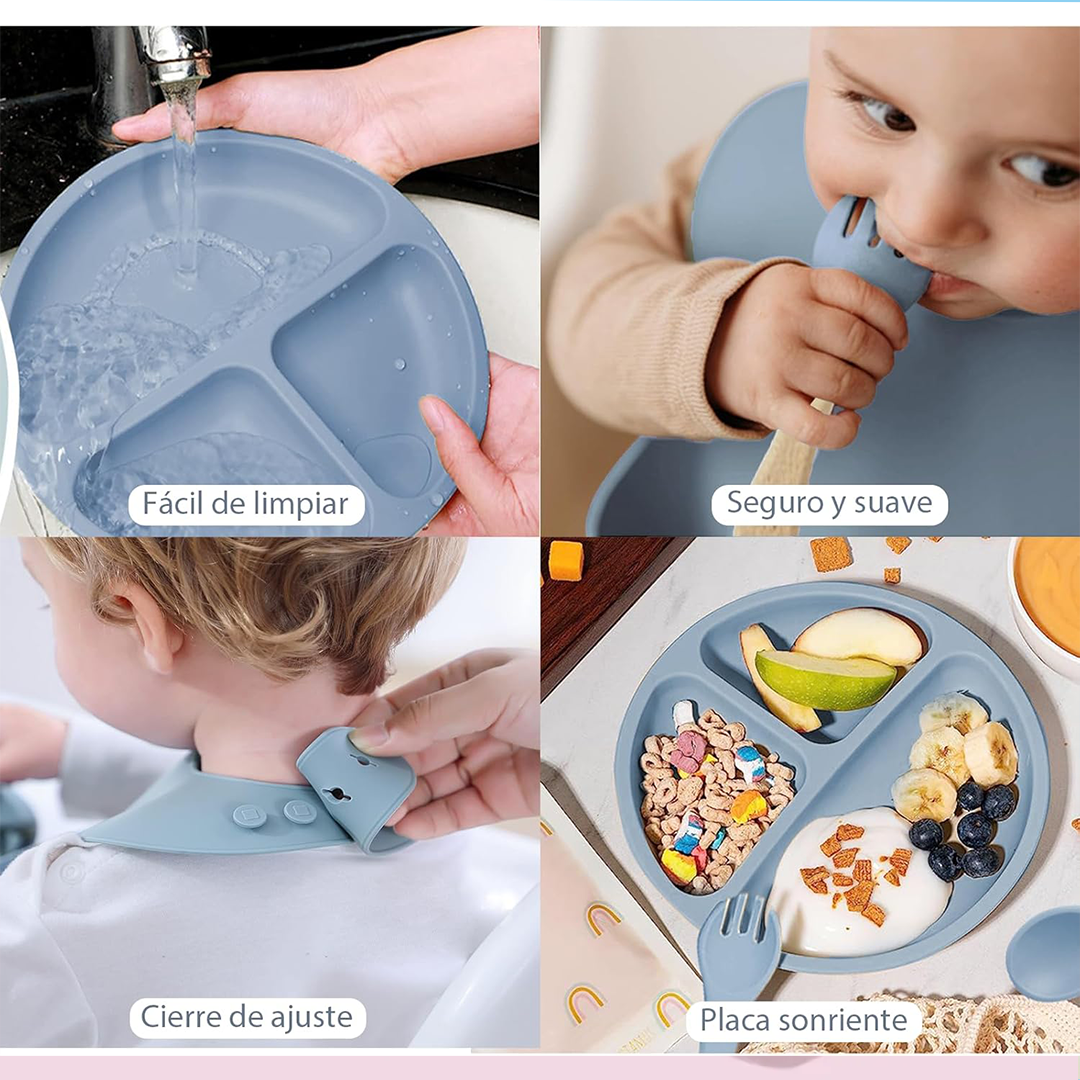 Set de Alimentación Completo de Silicona