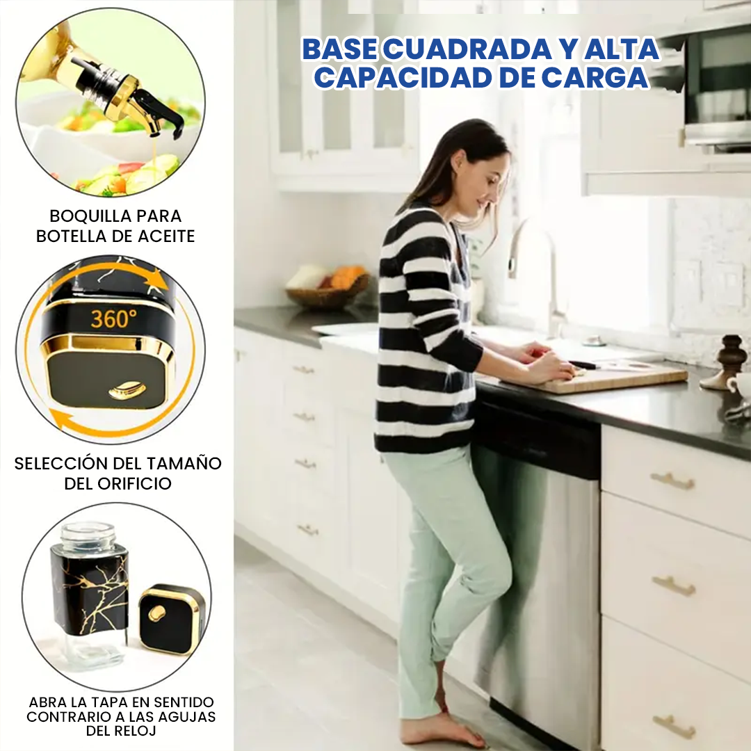 Set Condimentero Premium - 5 PCS