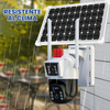 Cámara Con Panel Solar y Micrófono