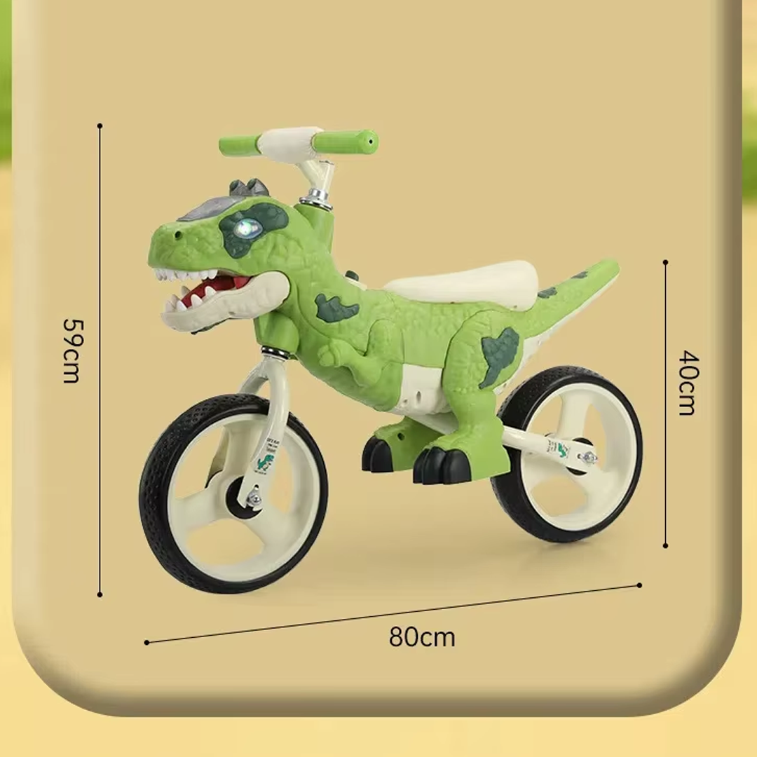 Dino Bici Equilibrio para Niñas y Niños