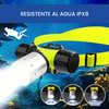 Linterna Frontal Sumergible - Para Buceo, Natación o Pesca