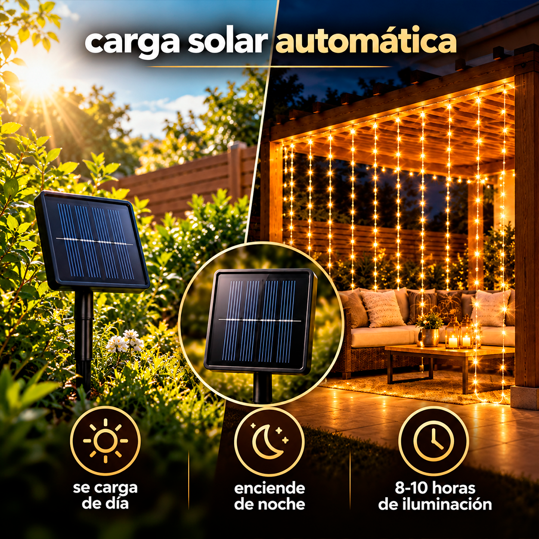 Luces Solares de Navidad PREMIUM