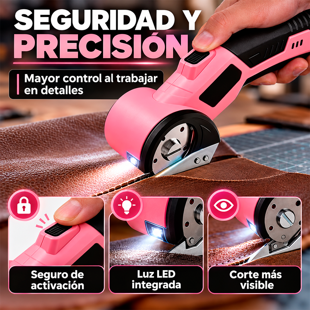 Tijera Eléctrica Multifuncional Recargable