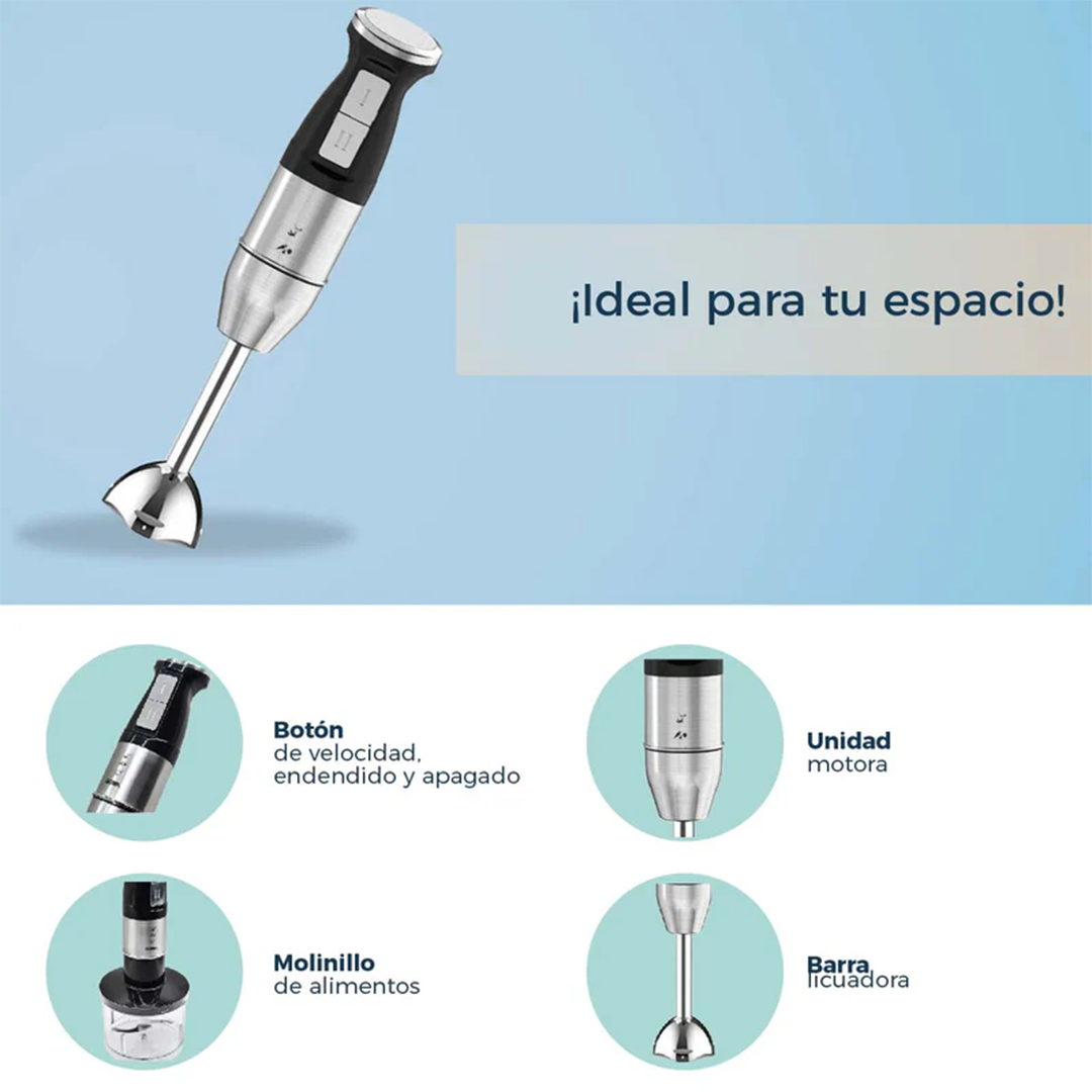 Licuadora de Inmersión 3 en 1