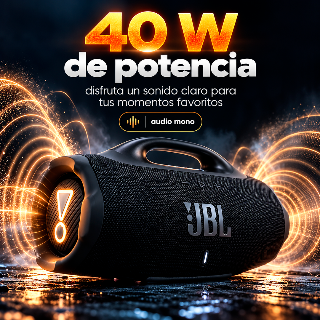 Bocina JBL Boombox 4 Bluetooth Portátil