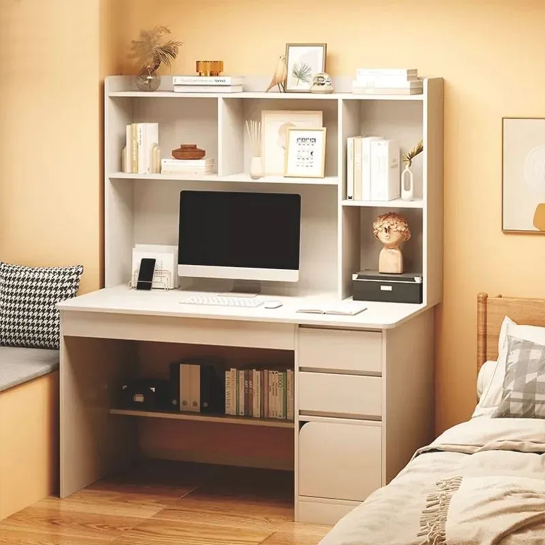Mueble 2 en 1 - Escritorio Más Biblioteca