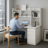 Mueble 2 en 1 - Escritorio Más Biblioteca