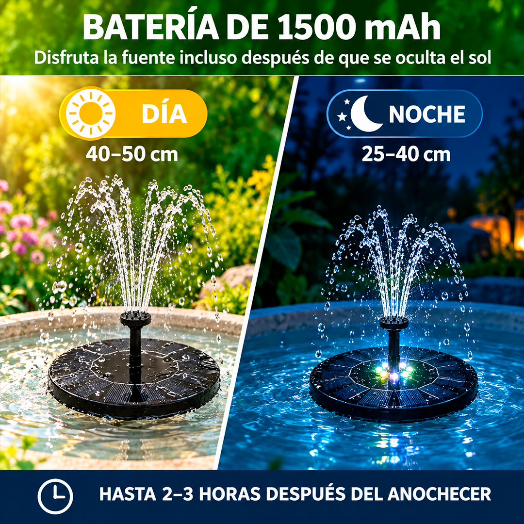 Fuente Solar Flotante