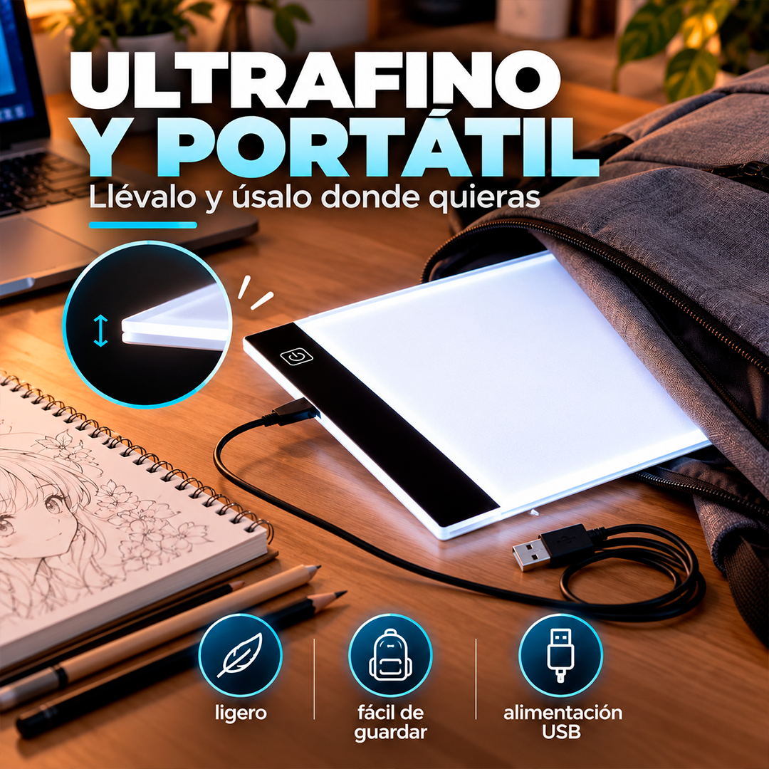 Tablero LED Para Calcar Dibujos