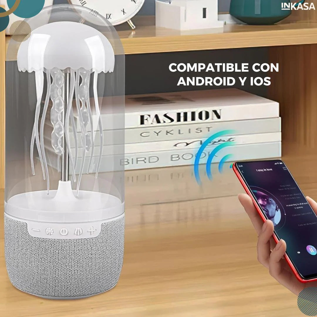 Lámpara Medusa LED con Bocina