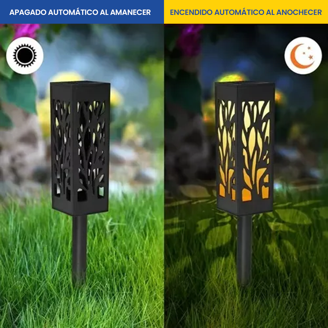 Luces Solares de Estaca Para Jardín PROMO 6X1