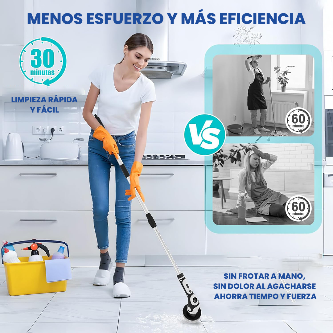 Cepillo Limpiador Eléctrico 9 en 1