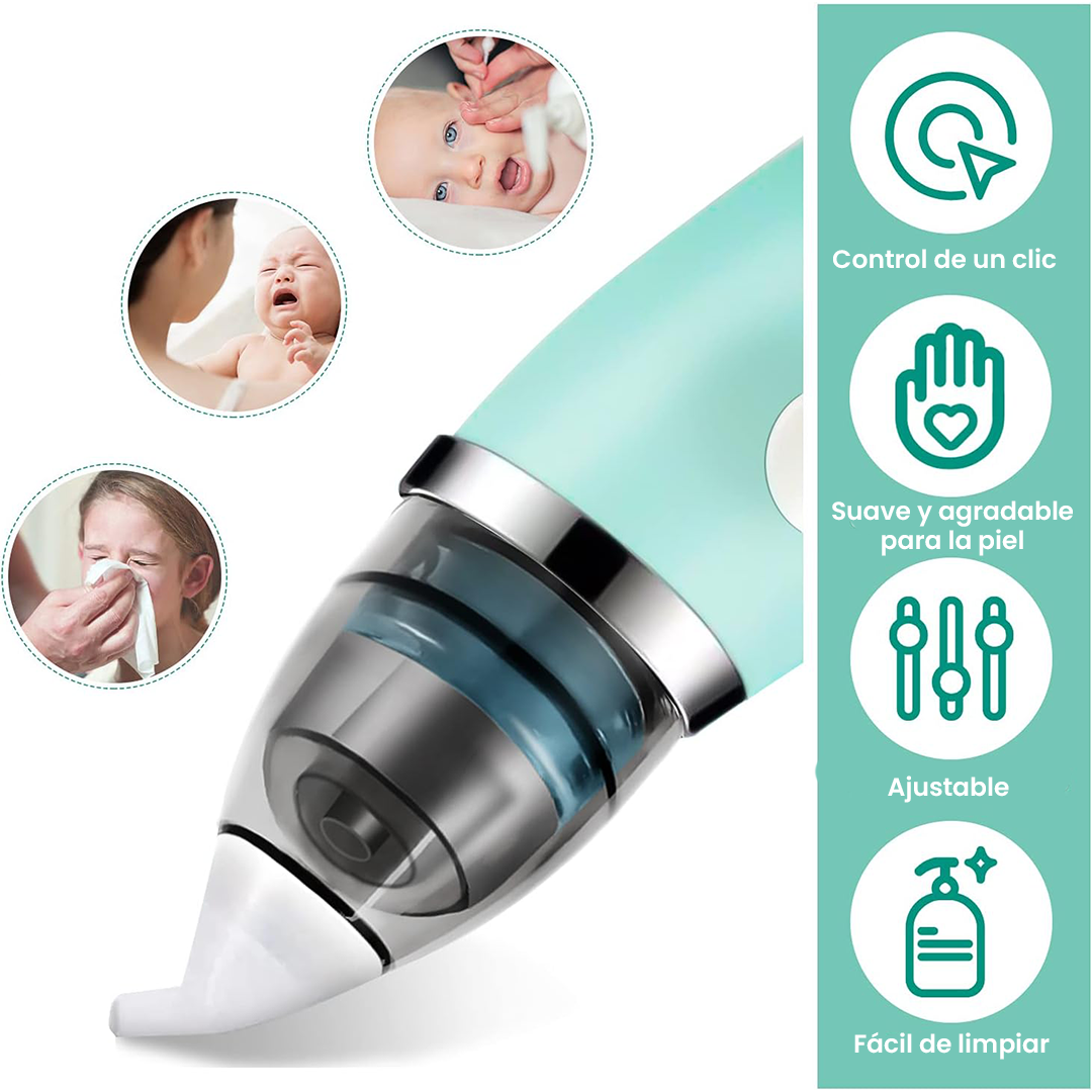 Aspirador Nasal Eléctrico para Bebés