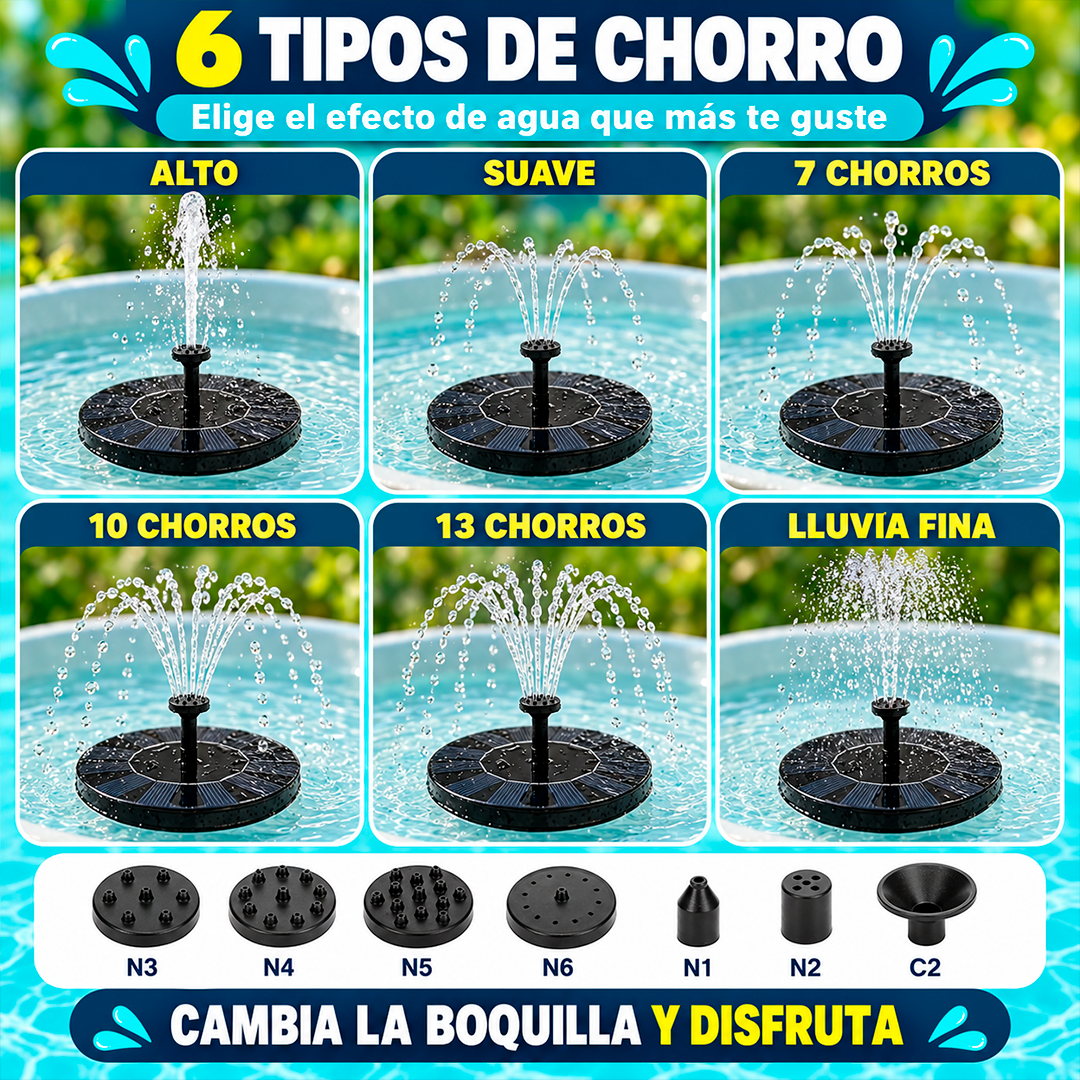 Fuente Solar Flotante