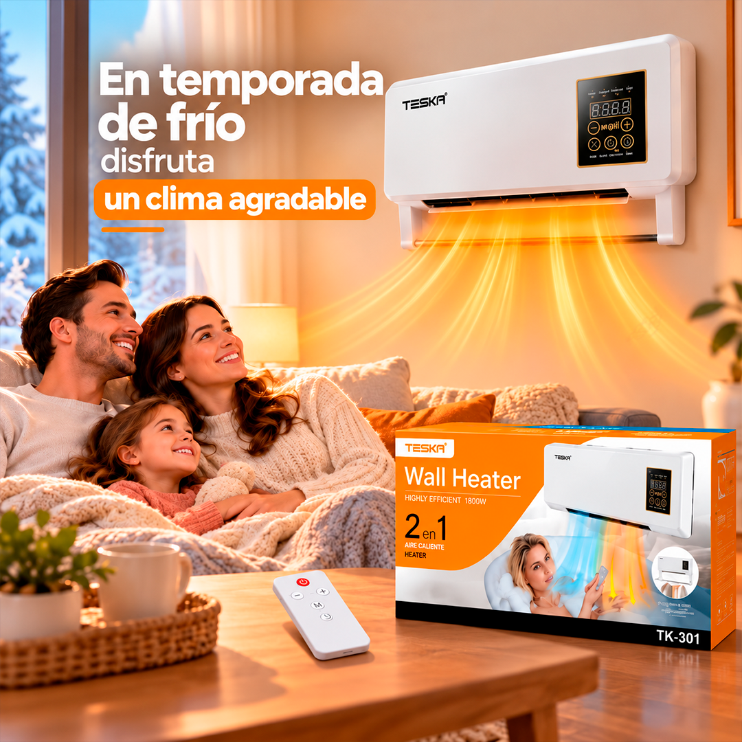 Aire Acondicionado y Calefactor TESKA 2 en 1
