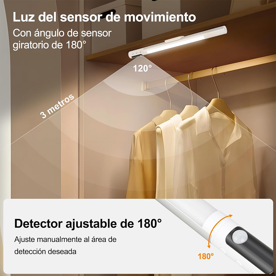 Lámpara con Sensor de Movimiento - DIGITAL - 2X1