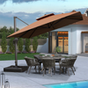 Sombrilla de Jardín Ajustable y Plegable