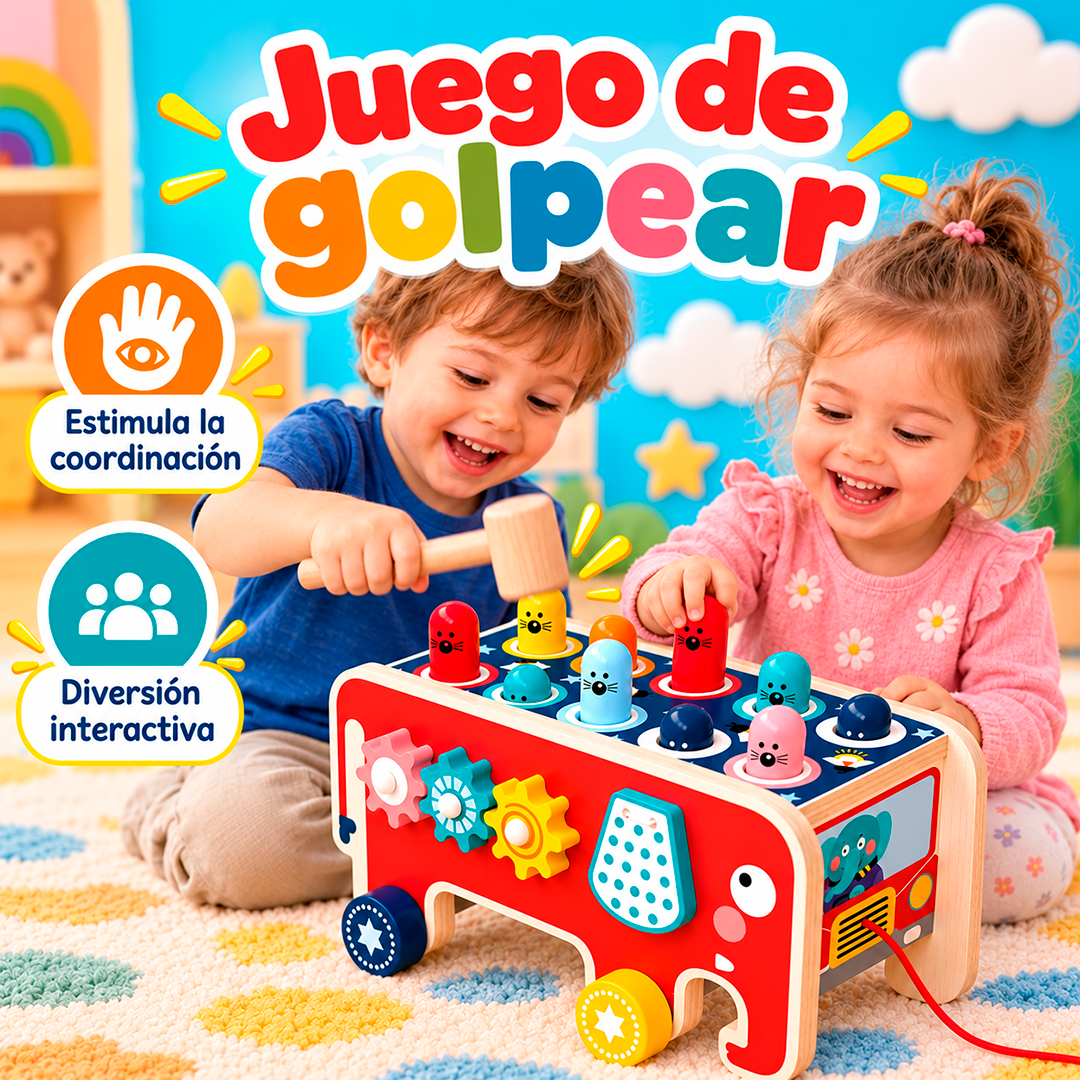 Elefante Didáctico Multifuncional 5 en 1