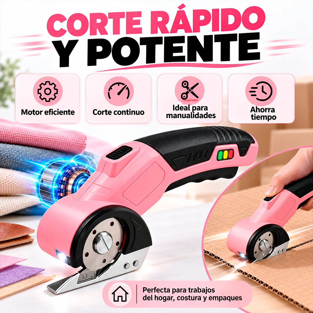 Tijera Eléctrica Multifuncional Recargable