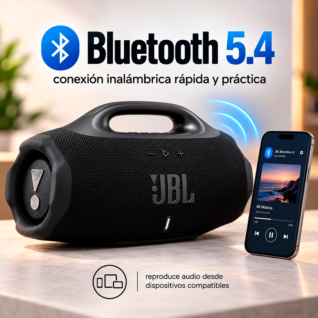 Bocina JBL Boombox 4 Bluetooth Portátil
