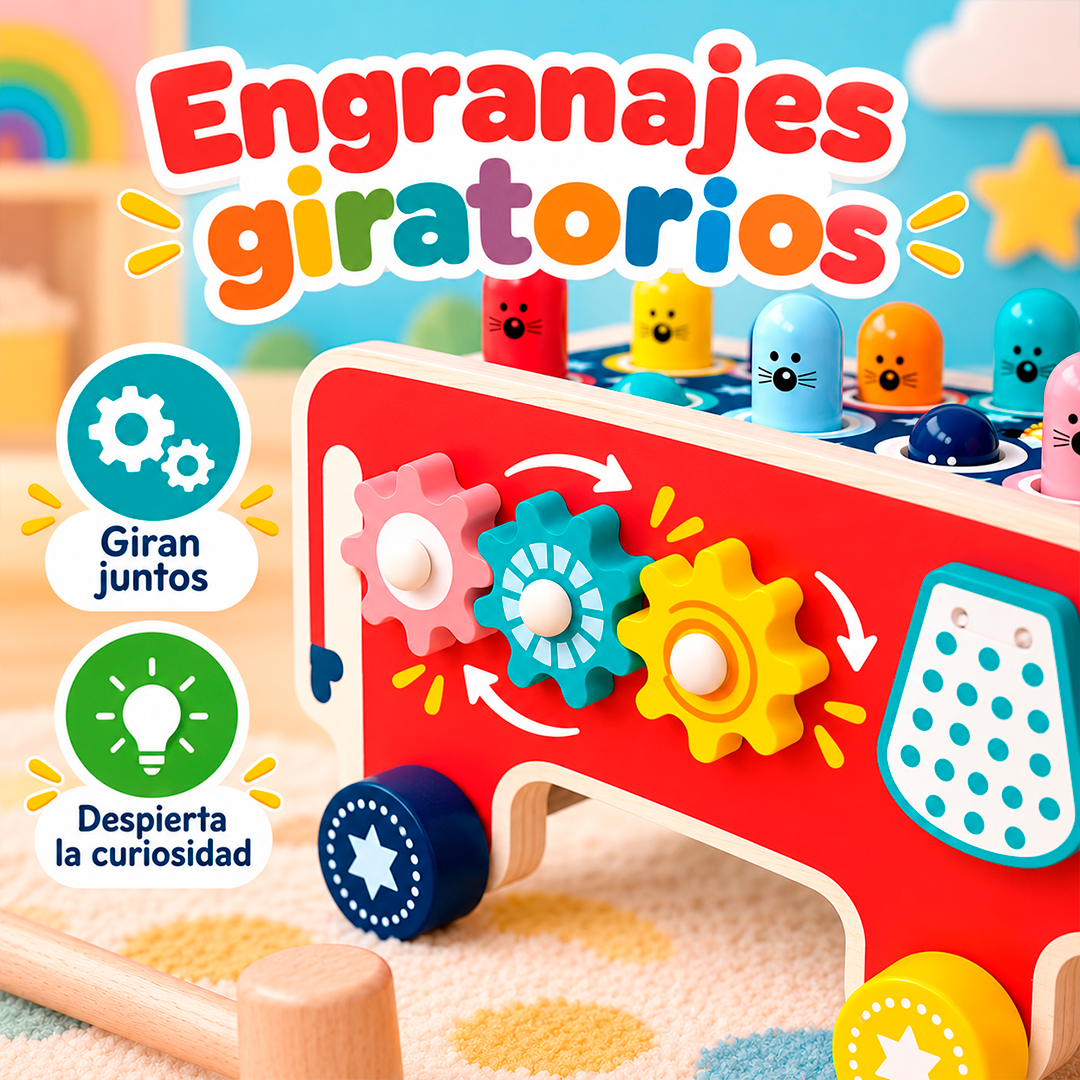 Elefante Didáctico Multifuncional 5 en 1