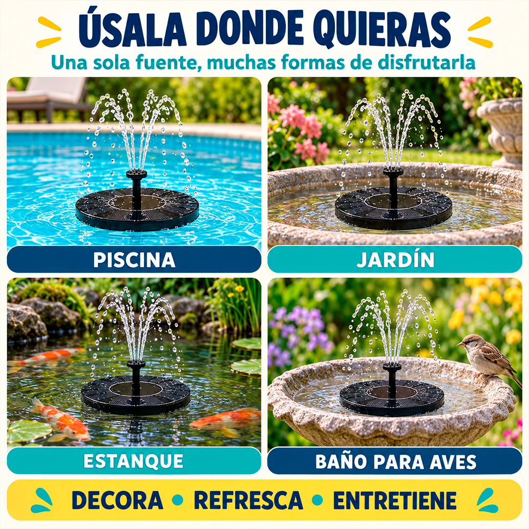 Fuente Solar Flotante