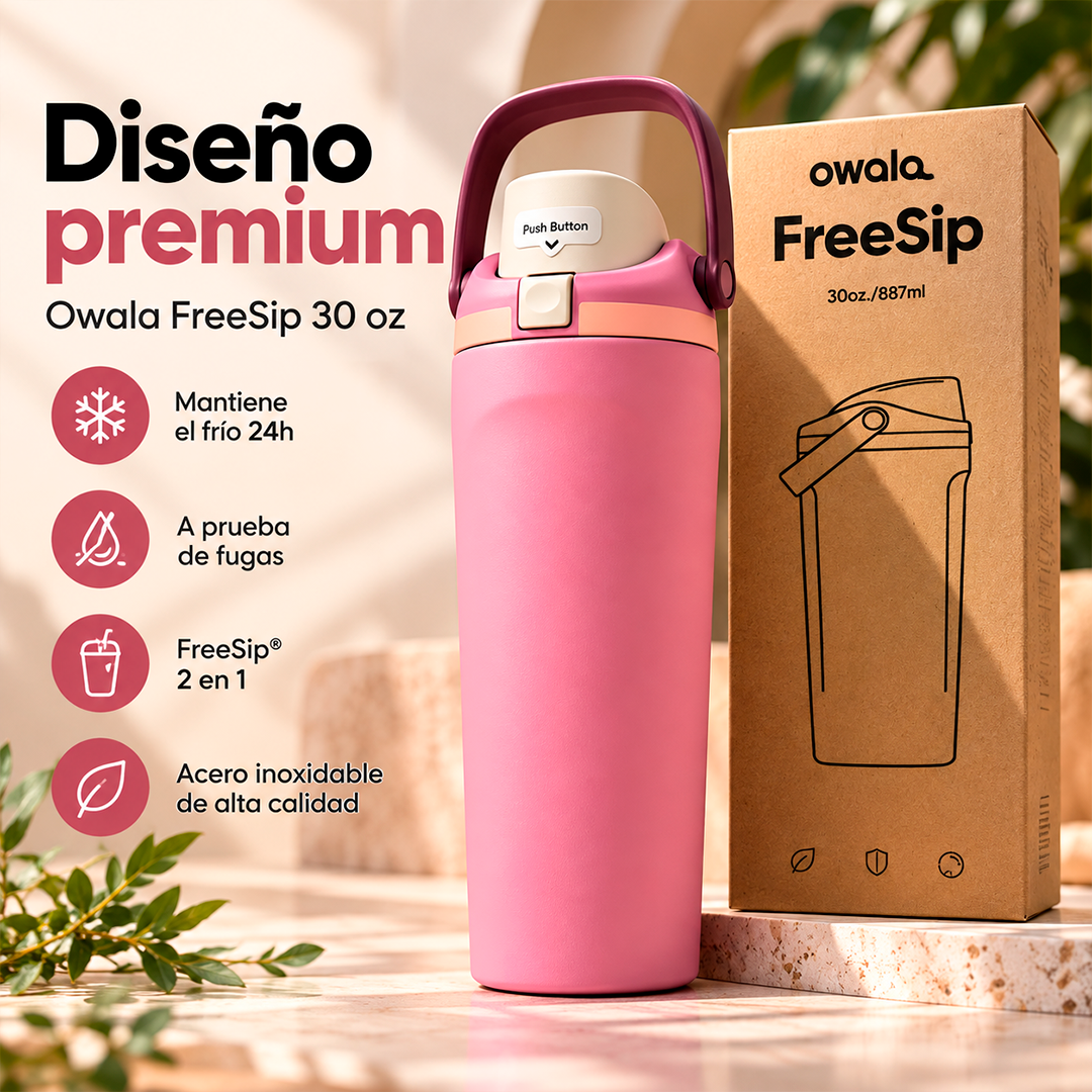 Termo Owala FreeSip 30 Oz