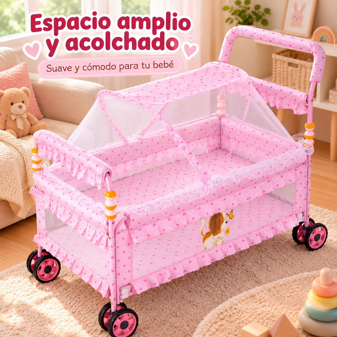 Carrito Cuna Multifuncional 2 en 1