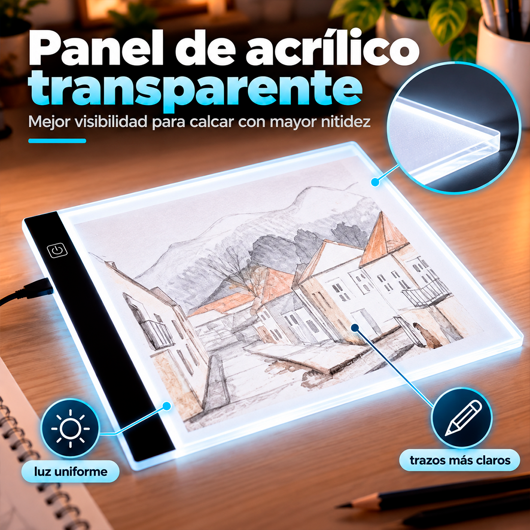 Tablero LED Para Calcar Dibujos