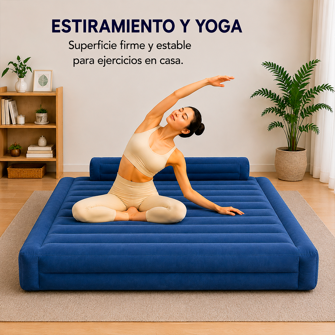 Cama Inflable Premium con Bomba Incorporada
