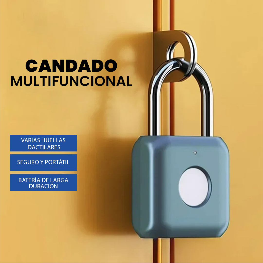 Candado con Huella Dactilar