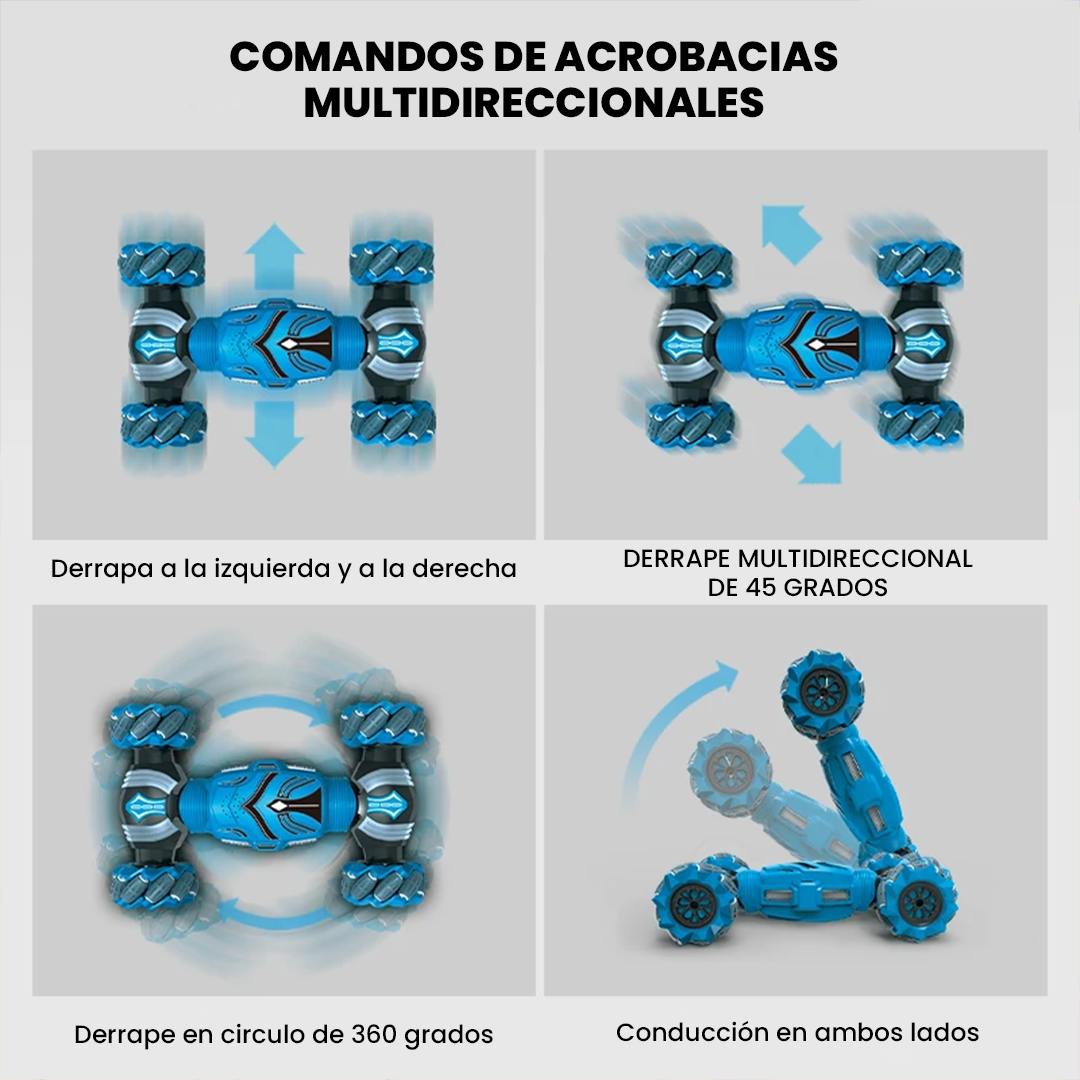 Carro Acrobático de Torsión 2.4GHz