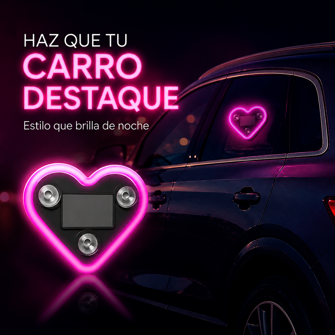 Corazón LED para Carro