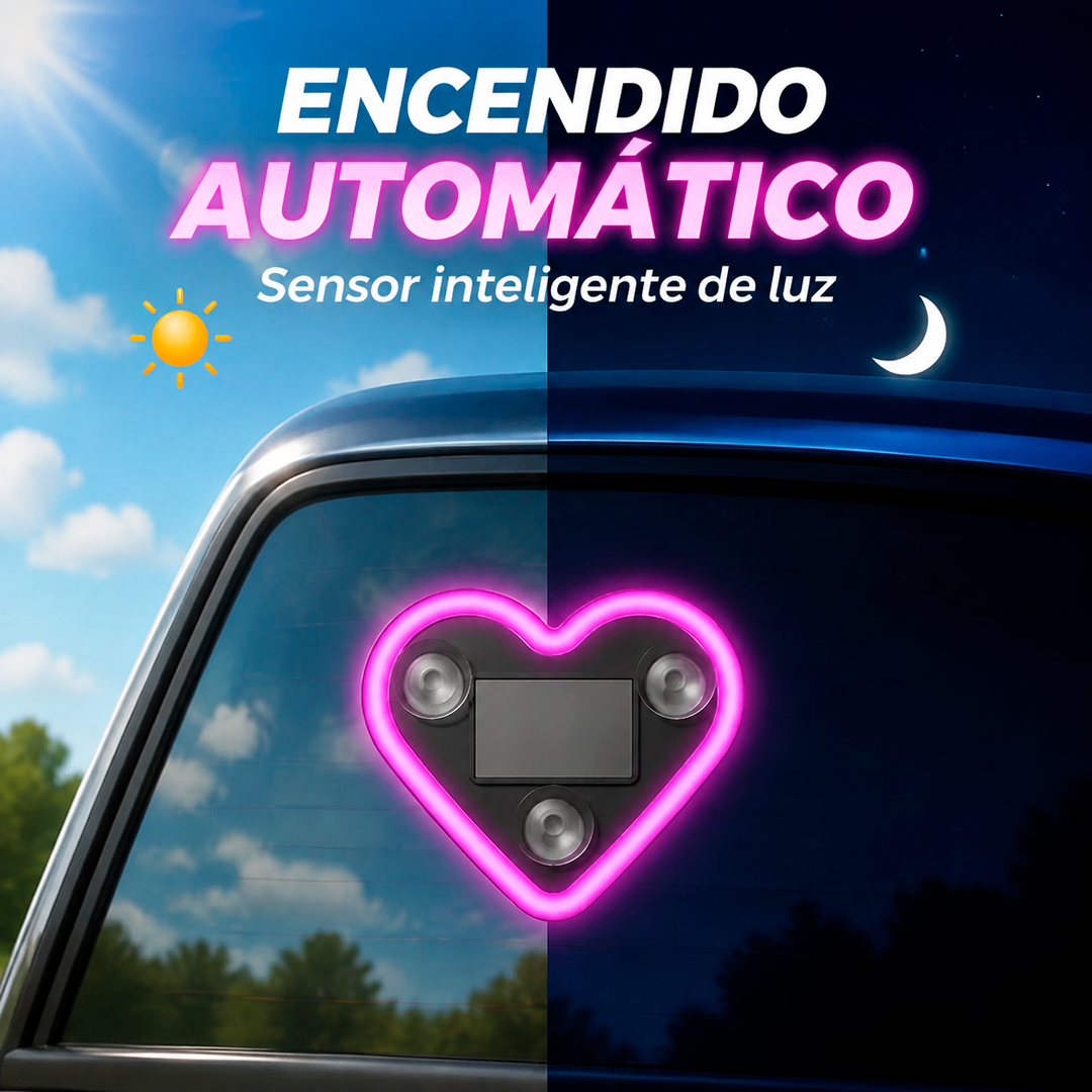 Corazón LED para Carro