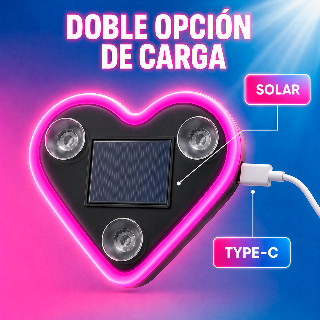 Corazón LED para Carro