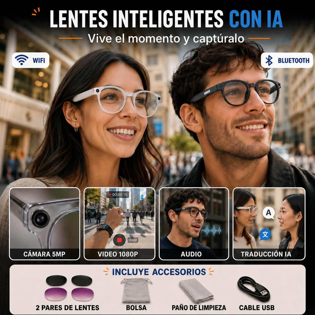 Lentes Inteligentes Con IA