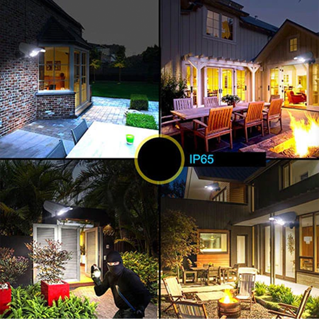 Lampara Solar Con Simulador de Cámara - OFERTA 2X1