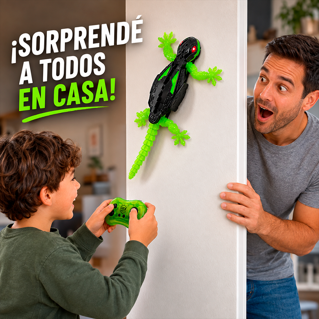 Lagartija Trepadora a Control Remoto