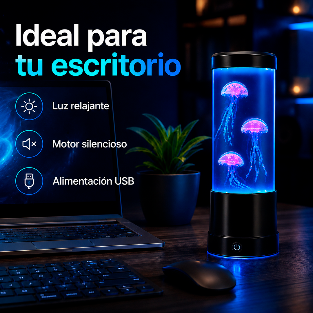 Lámpara LED de Medusas