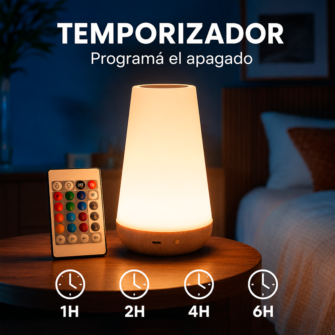 Lámpara Táctil Portátil de 360°