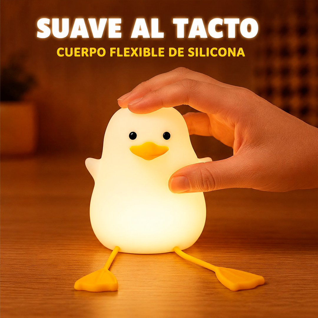 Lámpara Táctil de Patito 2 en 1