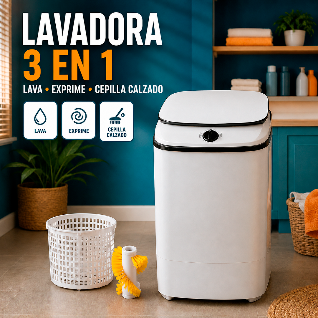 Lavadora Multifunción 3 en 1