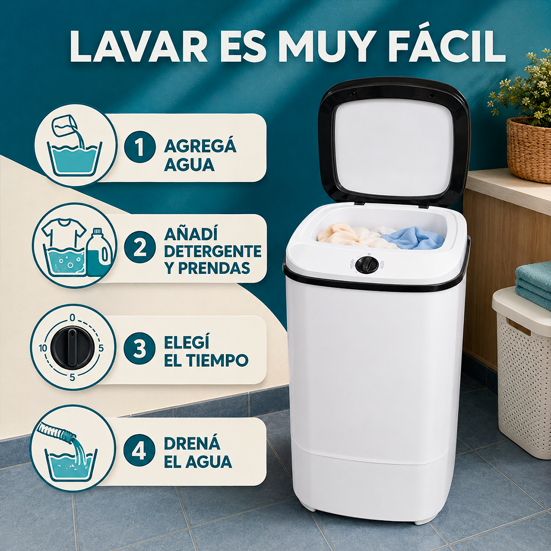Lavadora Multifunción 3 en 1