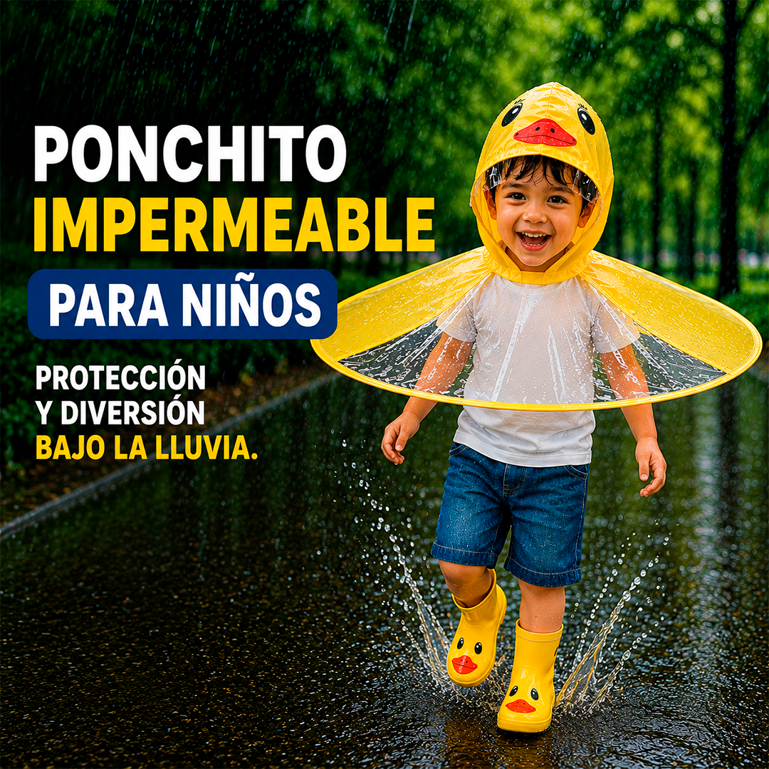 Ponchito Impermeable 360° de Pato