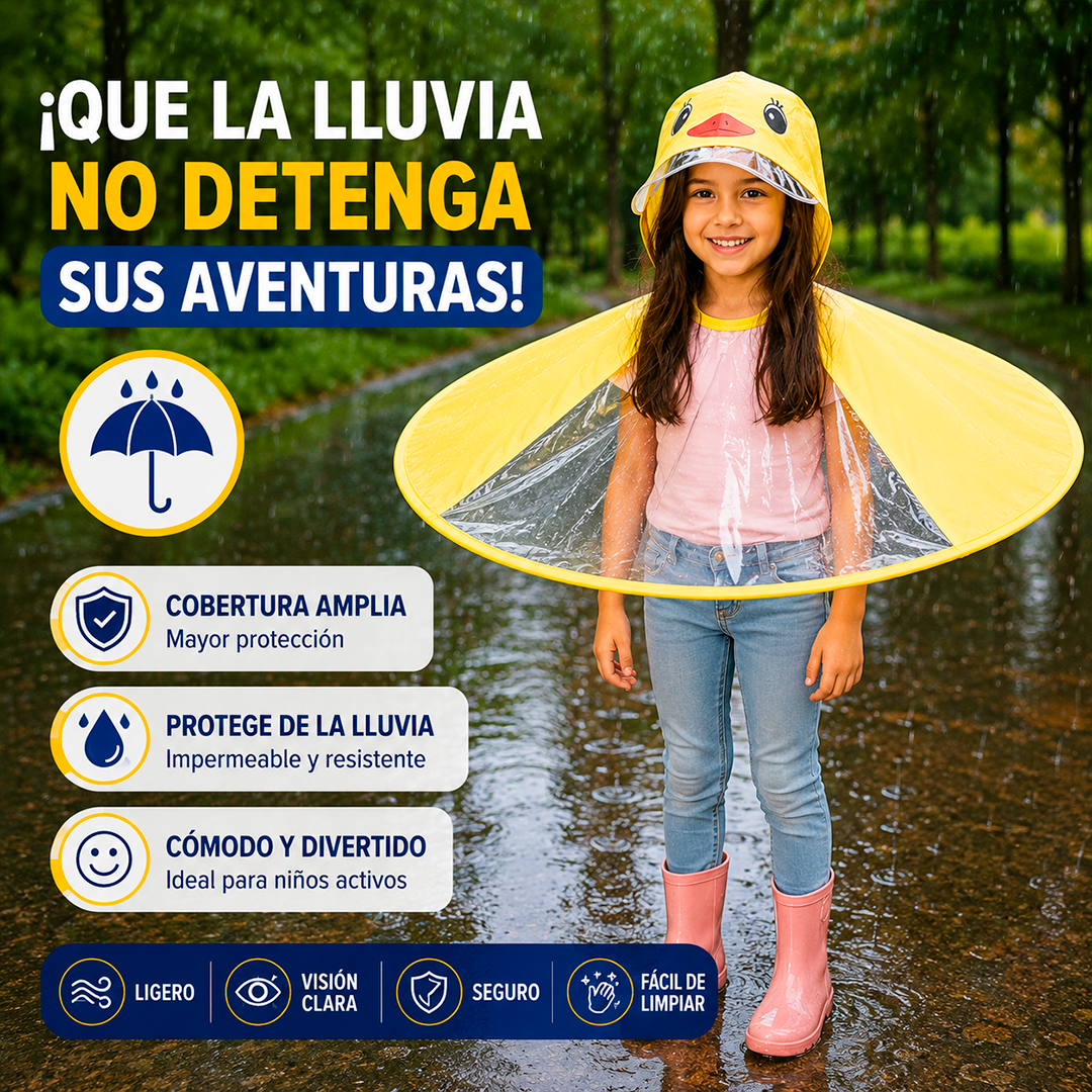 Ponchito Impermeable 360° de Pato