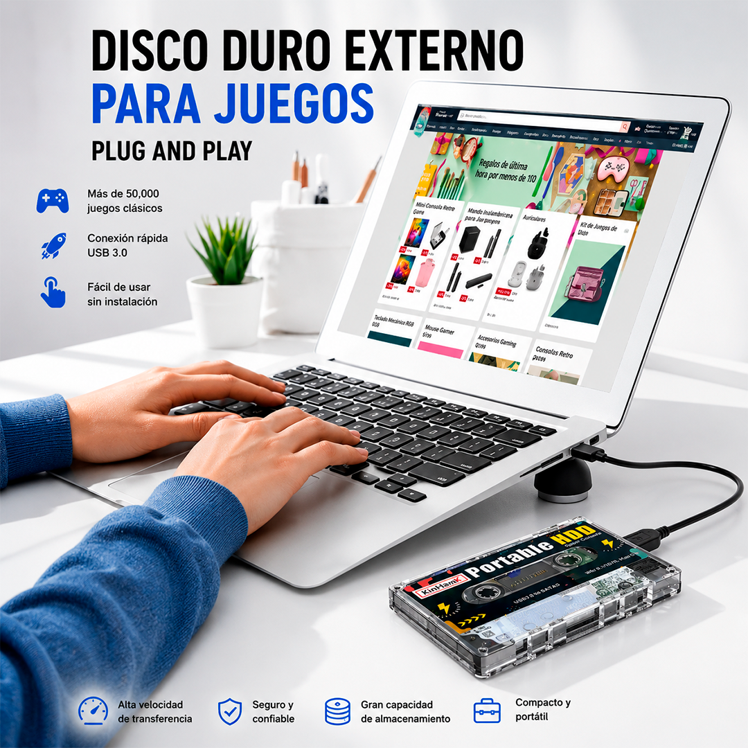 Disco Duro Externo Para Juegos