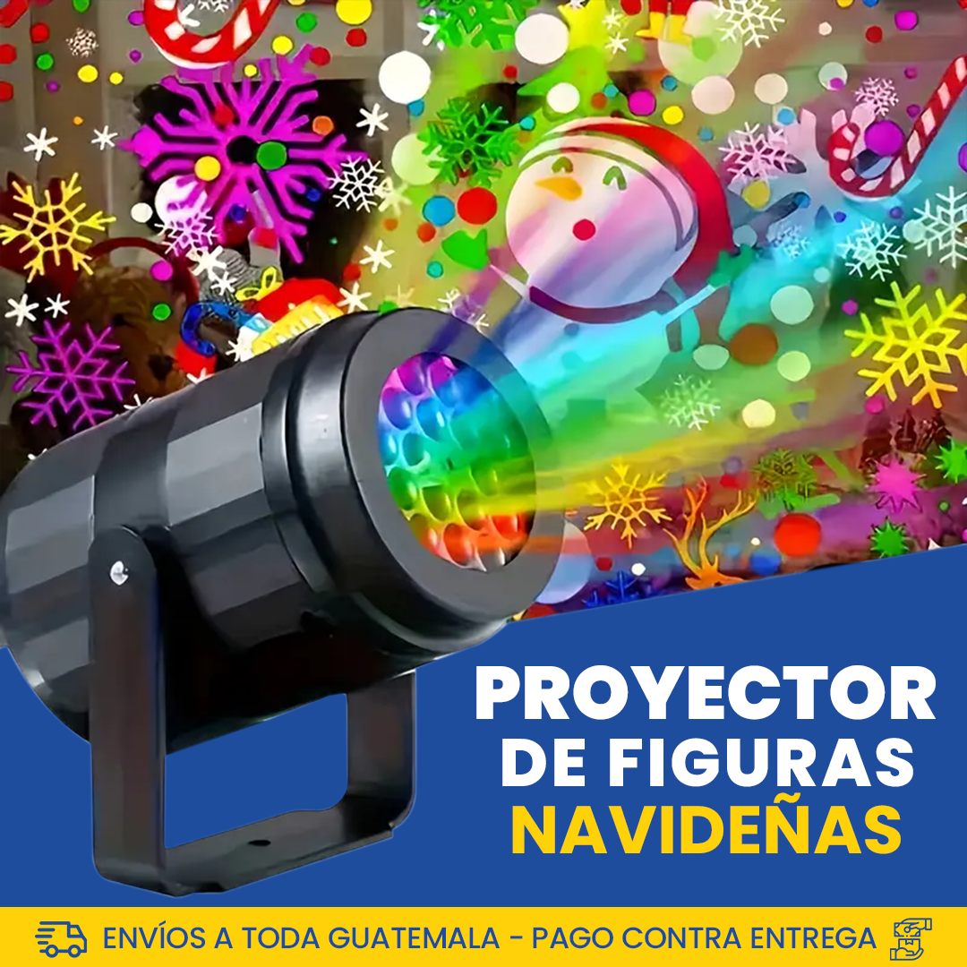 Proyector LED Navideño